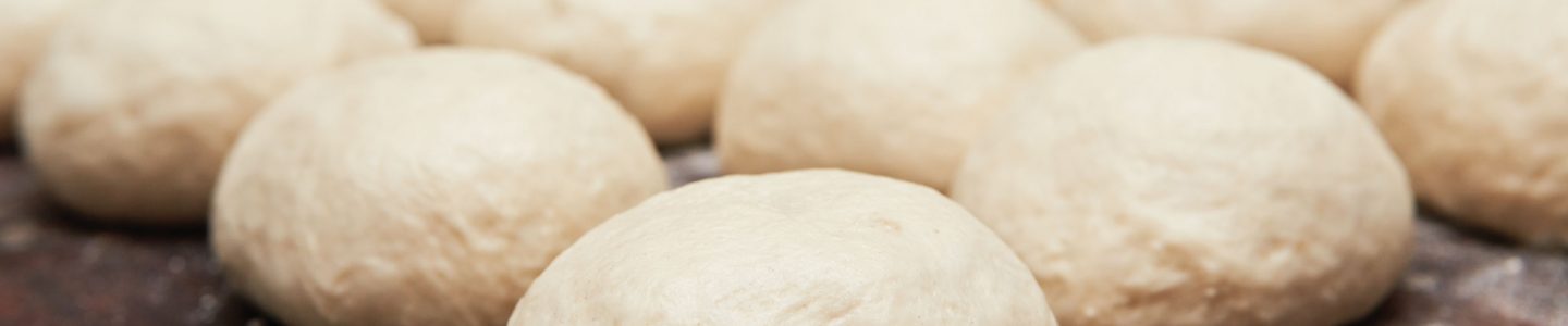 dough on a table