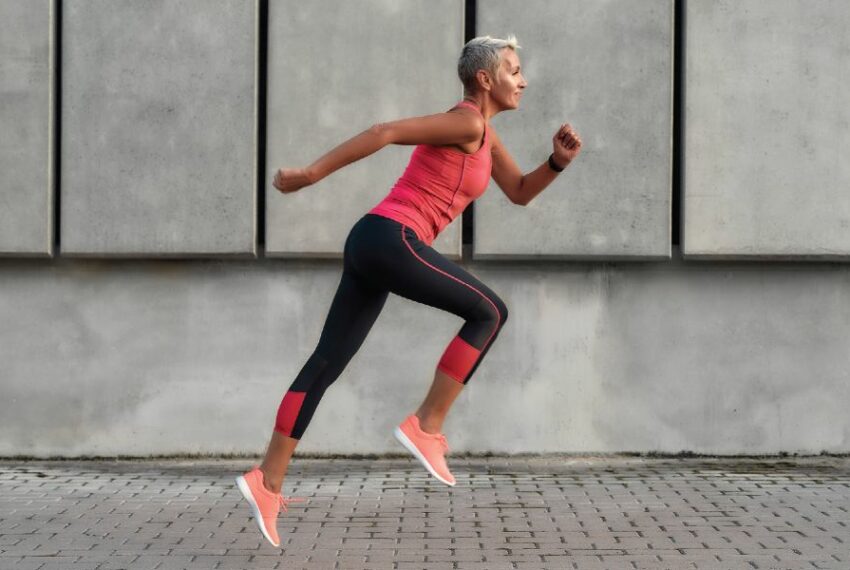 Woman Running