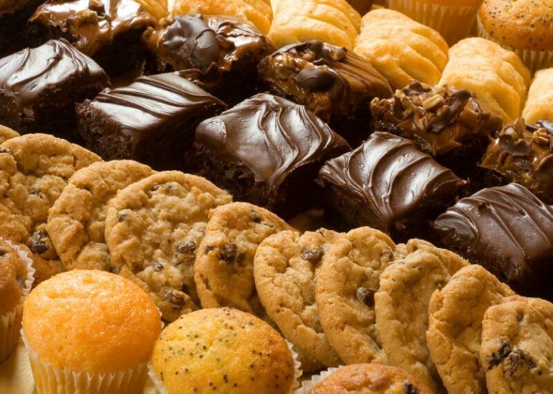 Baked Cookies, Chocolates, Fudge, Muffins and other Sweets