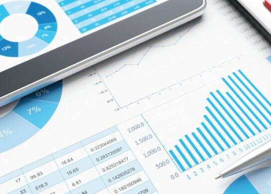 Graphic of charts and graphs