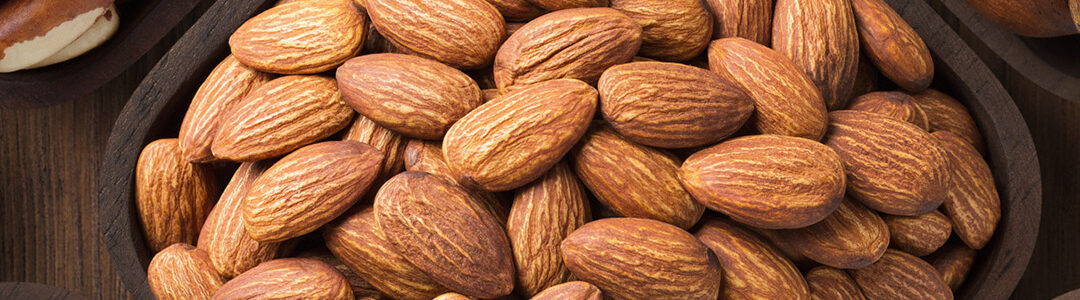 Almonds in Bowl